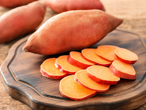 Rondelles de Patate Douce - la barquette de 450 g