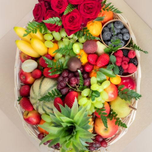 Corbeille Royale Fruits & Roses